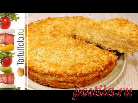 Пирог из Овсяных Хлопьев с Яблоками