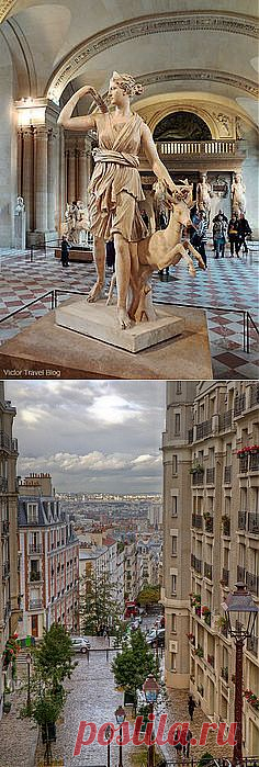 1.Diane de Versailles. The Louvre. 2.Montmarte|All Things French в Pinterest