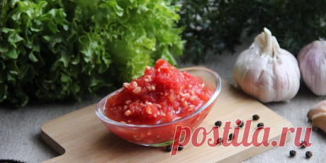 Хренодёр с помидорами и чесноком на зиму: рецепт - Лайфхакер