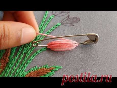 Beautiful 🌼🌸🌻🌹 buds with safety pin 🧷🧷🧷|superrrrrrrr easy flower buds