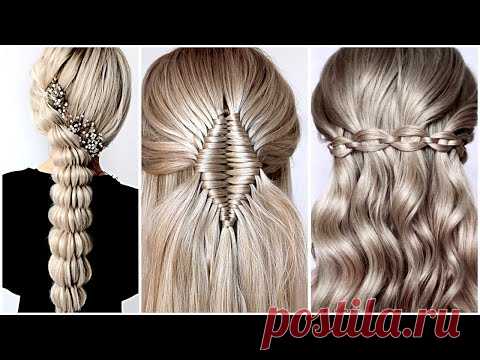 😱 10 Easy Braid Hairstyle Tutorial 😍 Transformações de penteado