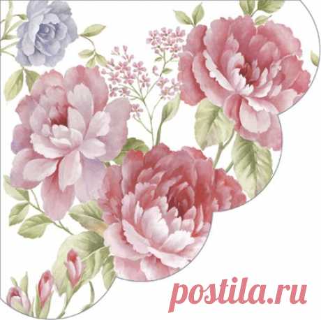 Салфетки для декупажа Paw Julietta, круглые d32см, 12шт SDR084200 – купить с доставкой на Posuda40.ru