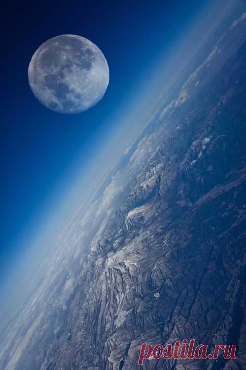 Moon watch from the ISS | space ~ spás