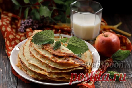 Яблочные блины