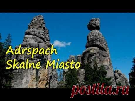 Skalne Miasto - Adrspach Czechy, Skalní Město - Adršpach, Rock City (HD)