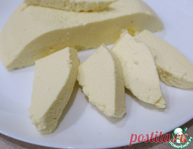 Адыгейский сыр на яйцах за 15 минут