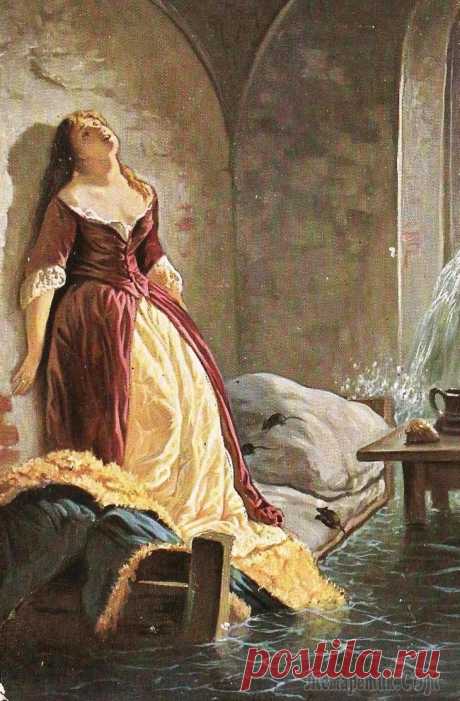 По залам музея... Третьяковская галерея. Флавицкий. К. Д.,"Княжна Тараканова"