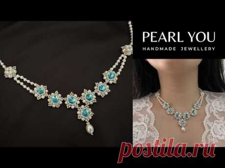 Gorgeous! Ocean Story Pearl Necklace, How to bead the jewelry at home, 2024 New Design by PEARL YOU