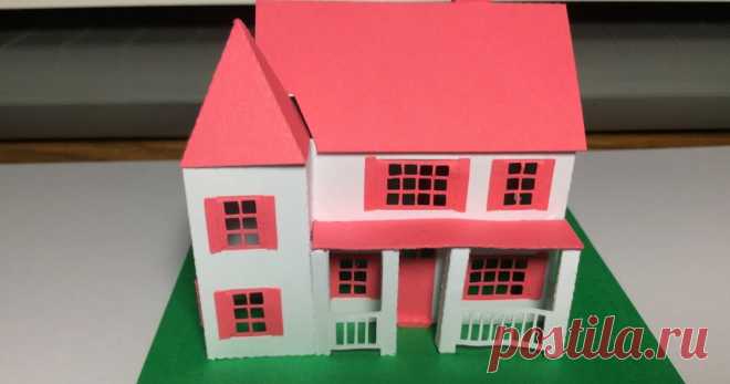 Miniature House #22 - Victorian     I love Victorian houses with its charm of towers and porches. This was the hardest house to design because of the tower extension.  It w...