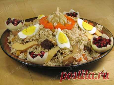 Праздничный узбекский плов «Изобилие» рецепт с фото | Узбекская кухня | Кашевар