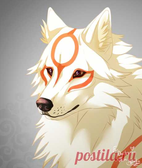 .:Okami:. by Aviaku on DeviantArt