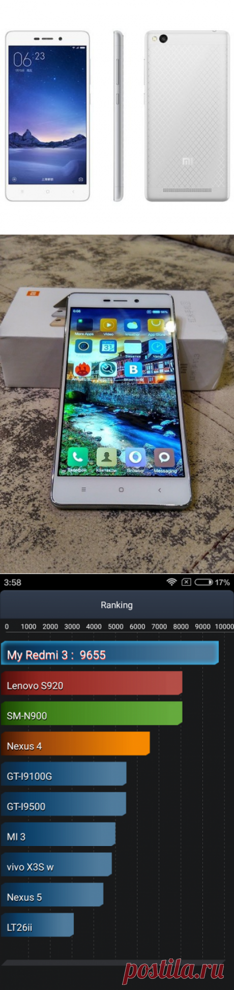 Xiaomi Redmi 3 - третий на престол — Taker.im