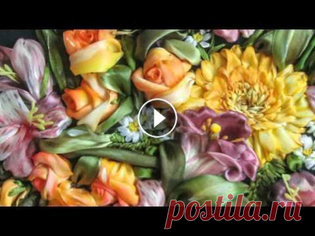 Вышивка лентами картин В моем магазине Я в facebook Я в instagram...