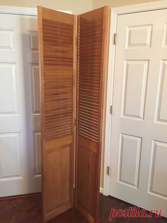 How to Turn Bi-fold doors into a Corner Shelf DIY | Hometalk