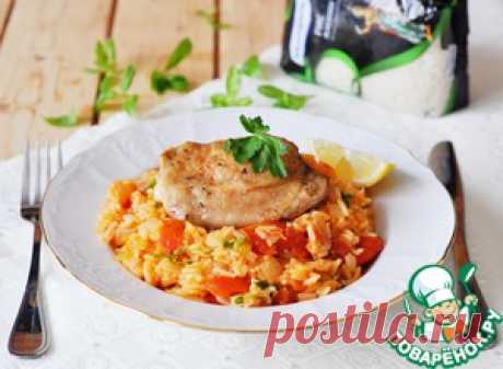 Рис джоллоф с курицей - кулинарный рецепт