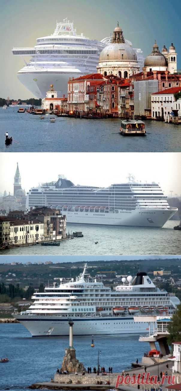 Потрясающее  лайнера MSC Magnifica 5 в Венеции | Мир Фотографии
