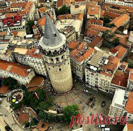 Galata Tower, Istanbul, Turkey  |  Pinterest • Всемирный каталог идей