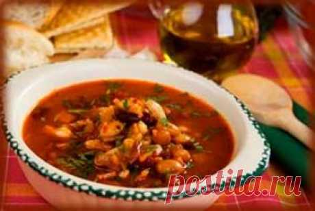 Фасолевый суп с мясом Фасолевый суп с мясом Пошаговые кулинарные рецепты с фотографиями –