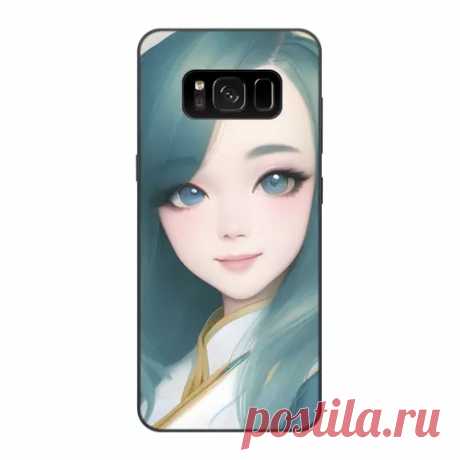 Чехол для Samsung Galaxy S8, объёмная печать Девушка с голубыми волосами #4798747 в Москве, цена 890 руб.: купить чехол для Samsung Galaxy S8/S8 Plus с принтом от Anstey в интернет-магазине