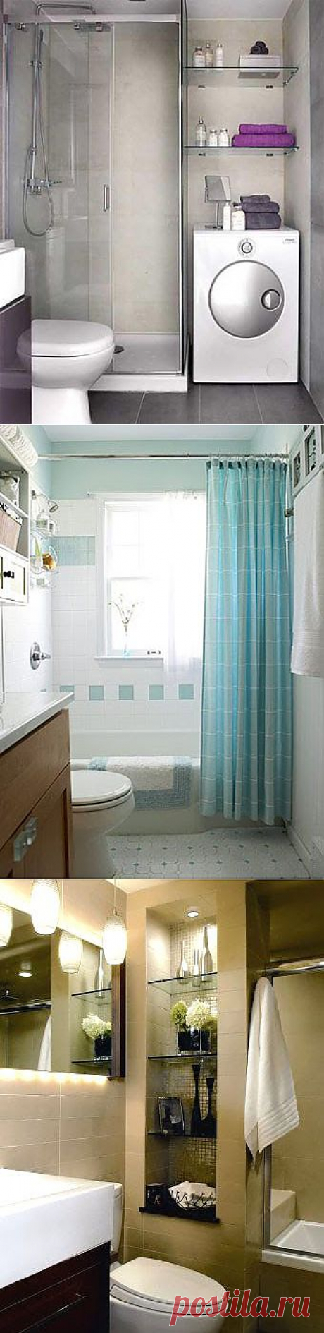 19 способов зрительно увеличить ванную комнату: местное освещение, особенная покраска стен...