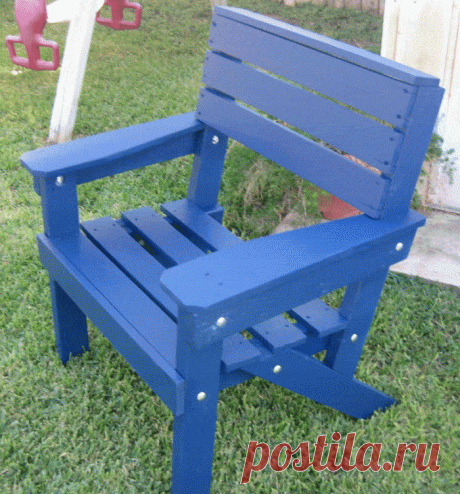 How to make a Simple Garden Chair | BuildEazy Introduction This garden chair is an extremely simple design and is probably one of the easier chairs to construct. Building this garden chair merely requires that you cut and drill all the pieces (of wood) according to the detailed plans provided and then assemble all the pieces. Once all the…