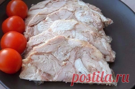 Колбасы и магазинные ветчины прочь, готовим сами вкуснейшую ветчину из курочки!