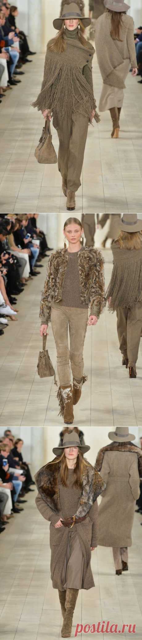 Элегантность и невозмутимость от Ralph Lauren (осенне-зимний сезон)