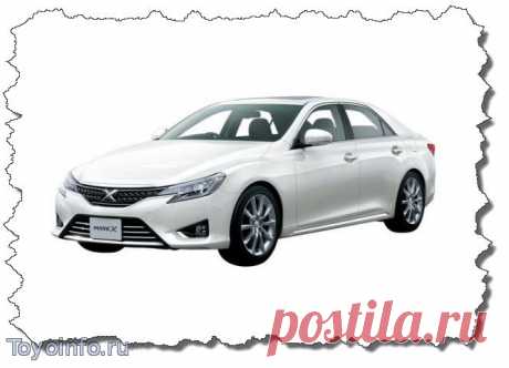 Toyota Mark X установка сигнализации