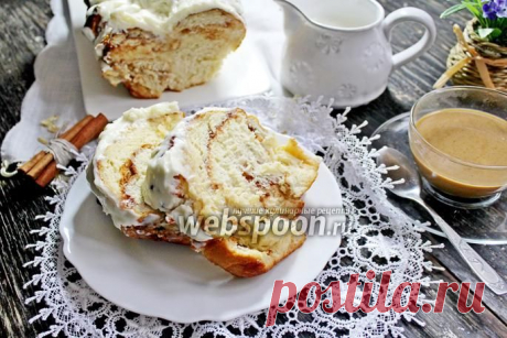 Пирог «Гармошка» с корицей