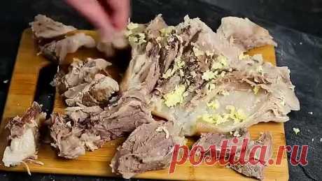 Давно не покупаю ветчину в магазине! Готовлю дома из свиной рульки