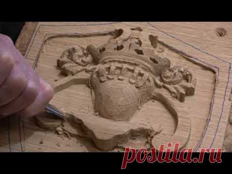 Woodcarving "Coat of arms"