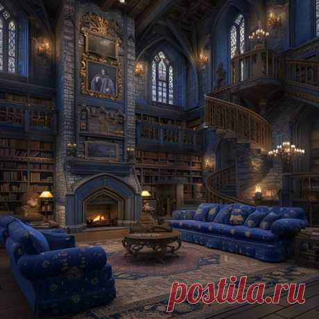 Ravenclaw Reimagined: Enchanting Bedroom Designs with Midjourney AI – A Sparkly Life for Me