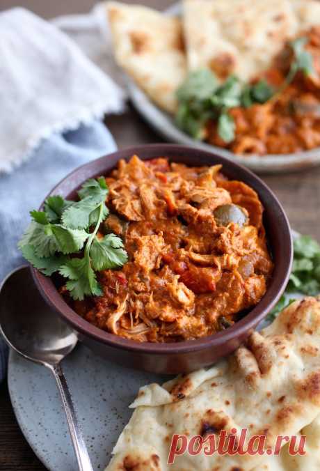 Dairy-Free Slow Cooker Butter Chicken // GF