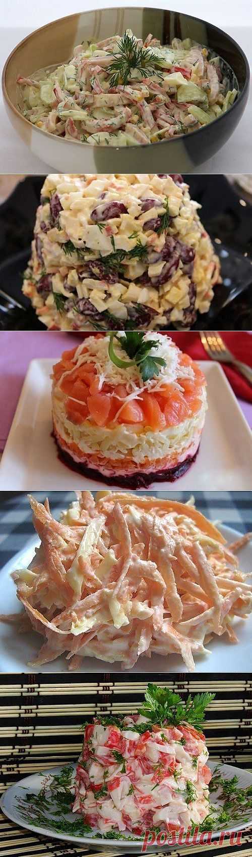 Подборка 10 самых вкусных салатов! Забираем, что бы не потерять!.