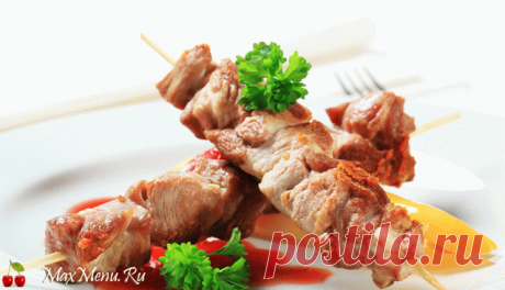 Рецепт шашлыка из свинины | MaxMenu.Ru - Кулинарные рецепты