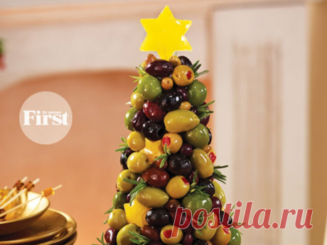 Mixed Olive Appetizer Tree  

Perfect for Christmas parties, this no-cook olive appetizer is a stress-free way to deliciously showcase your seasonal spirit

1 Styrofoam cone...