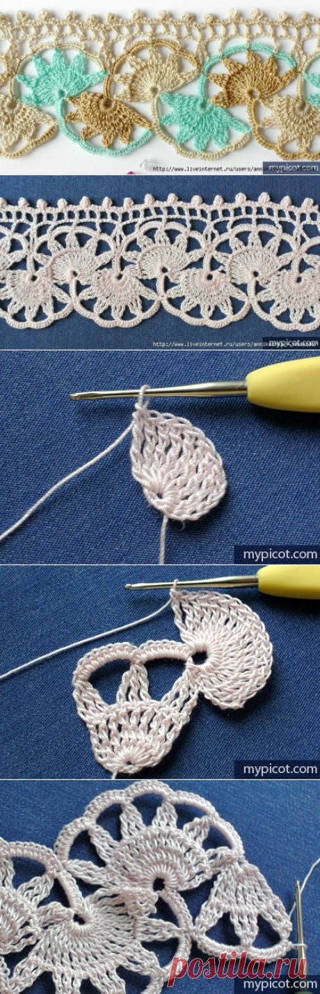 Потрясающе красивая кайма крючком — DIYIdeas