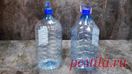 Мастер Сергеич | Великолепная идея для сада из 10 литровых пластиковых бутылок