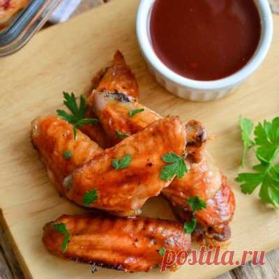 Куриные крылышки - быстро в приготовлении и очень вкусно!