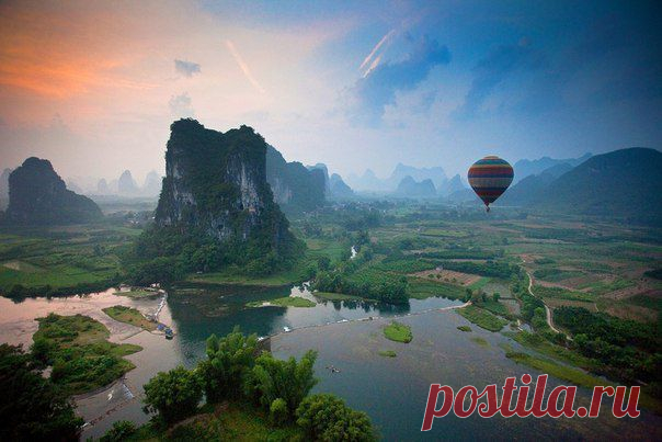 Долина реки Ли. Южный Китай / Богатая добыча