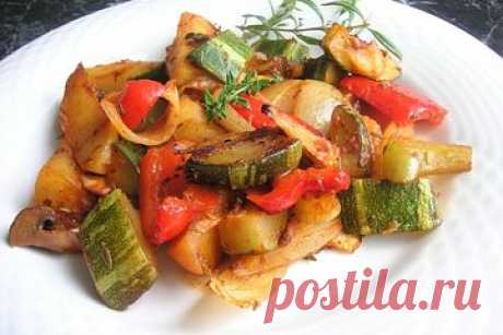 Mediterrane Kartoffel-Gemüsepfanne von Viniferia| Chefkoch
