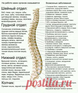 Психосоматика  Луизы Хей - таблица болезней позвоночника | Психология  | EzoPort.ru