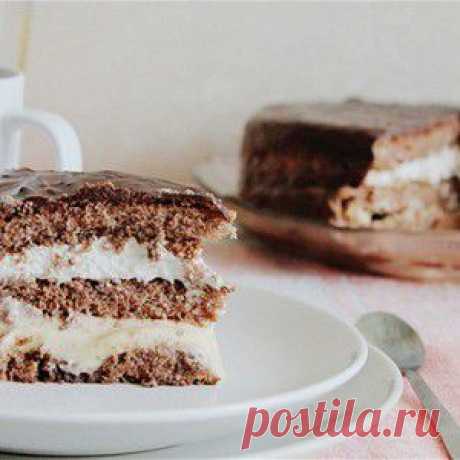 Торт «Три крема» (Tarte «Trois crèmes») рецепт – выпечка и десерты
