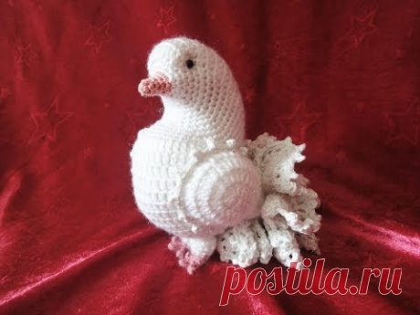ГОЛУБЬ часть-5 DOVE Crochet part-5