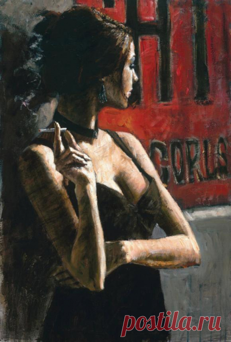 Женские образы Фабиана Переза (Fabian Perez)