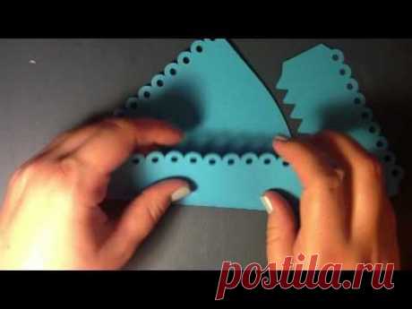 Snap Dragon Snippets 3-D Silhouette Cameo Image Cupcake or Cake Slice step by step Tutorial