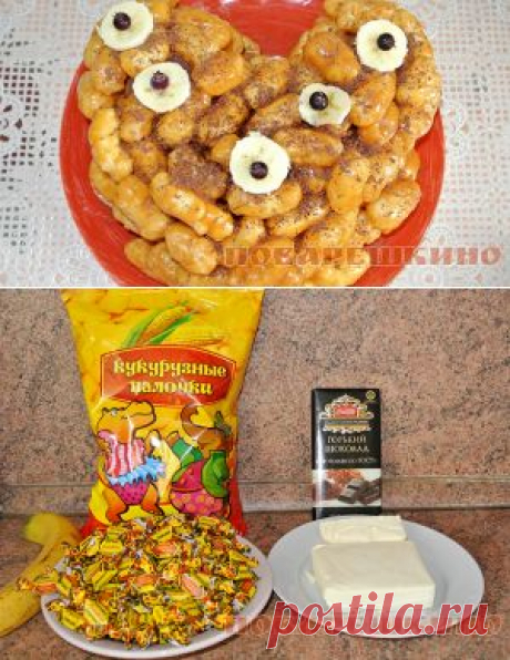 Торт из кукурузных палочек