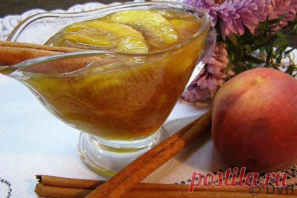 Персиковое варенье с коньяком | Интересные рецепты