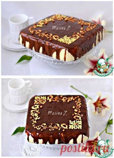 Эклерный торт-десерт - кулинарный рецепт