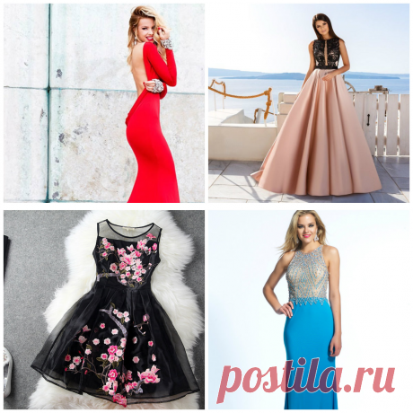 Prom dresses 2019: top ideas of white, black, blue and red prom dresses